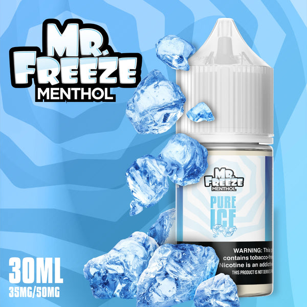 Pure Ice Salt Nic Mr.Freeze E Liquids Pure Ice Salt Nic Mr.Freeze E Liquids