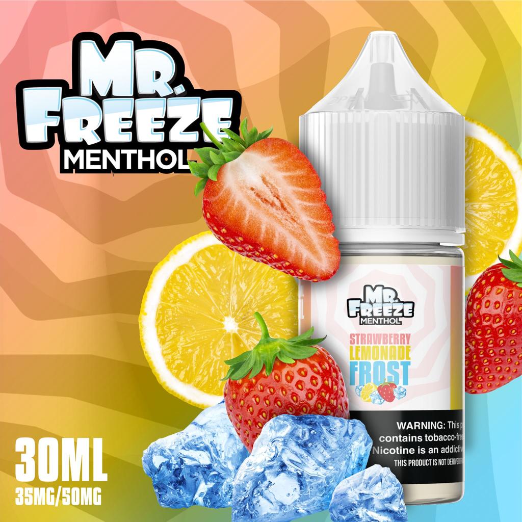 Strawberry Lemonade Frost Salt Nic – Mr.Freeze E Liquids