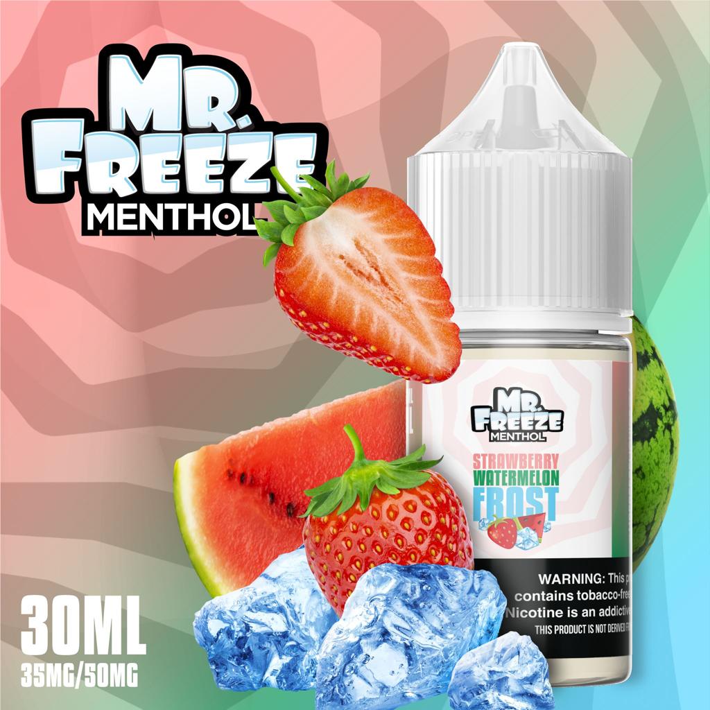 Strawberry Watermelon Frost Salt Nic Mr.Freeze E Liquids Strawberry Watermelon Frost Salt Nic Mr.Freeze E Liquids