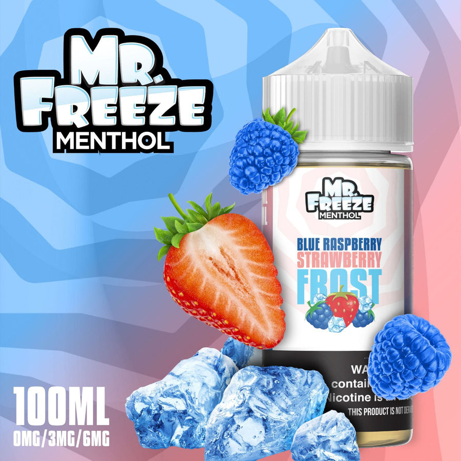 Blue Raspberry Strawberry Frost Mr.Freeze E Liquids Blue Raspberry Strawberry Frost Mr.Freeze E Liquids