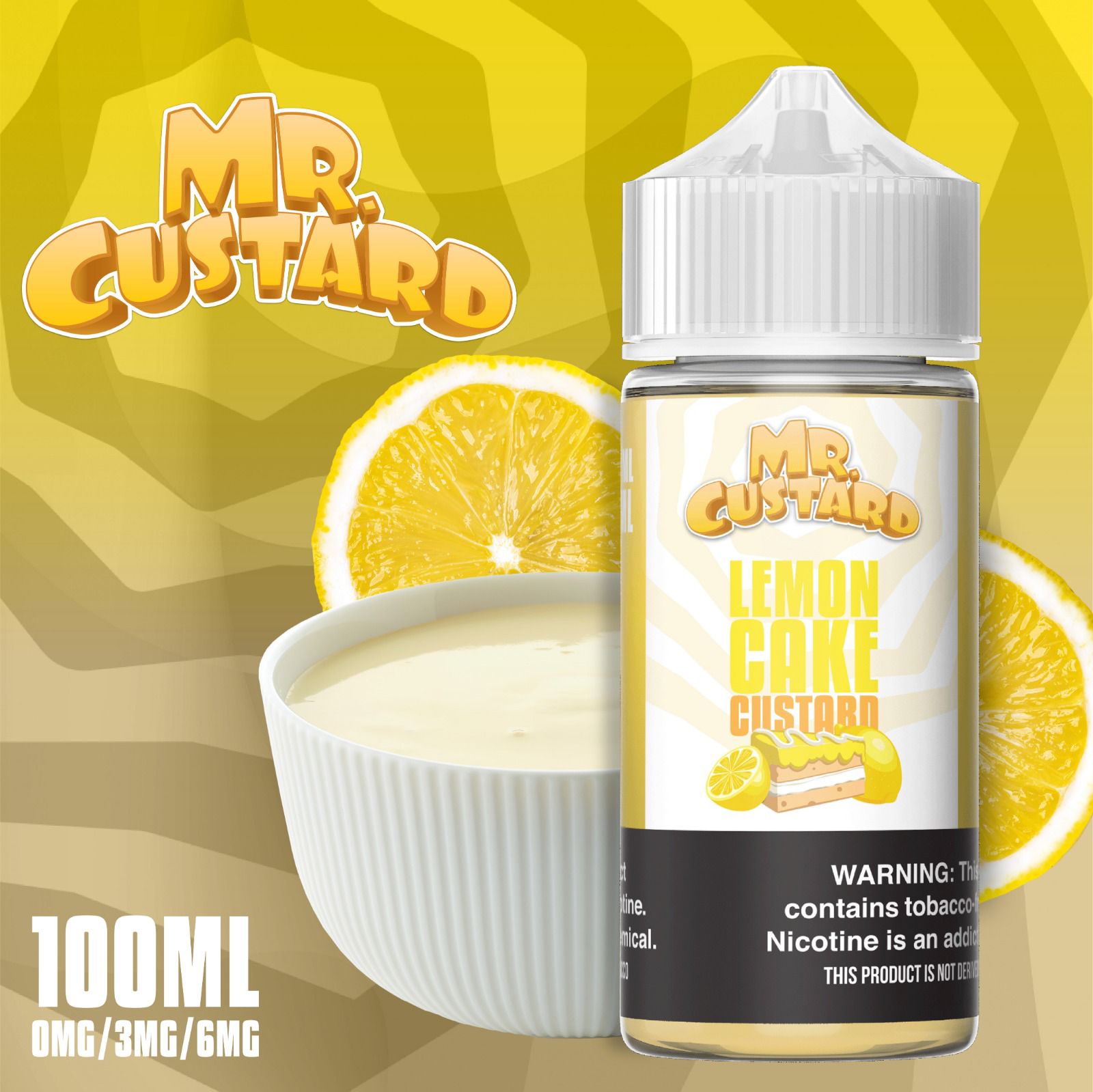 Lemon Cake Custard Mr.Freeze E Liquids Lemon Cake Custard Mr.Freeze E Liquids